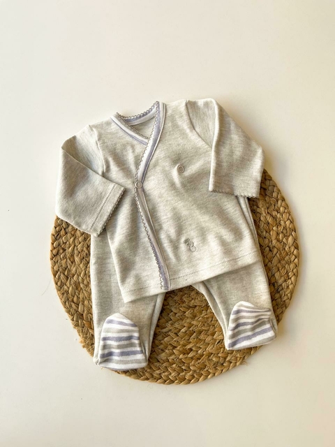 Ajuar 4 Piezas | Rayado