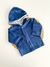 Campera Plush | Azul - comprar online
