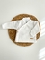 Ajuar 3 Piezas | Waffle Frisa | Blanco - comprar online