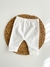 Ajuar 3 Piezas | Waffle Frisa | Blanco - Tutu´s Babies and Home 