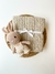 Manta Tejida con Piel | Beige - Tutu´s Babies and Home 