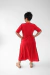 LUZ - Vestido Midi Comprido com Duas Fendas - comprar online