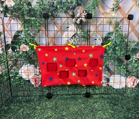 Saco porta Feno Para Porquinho da Índia Hamster Roedores Tamanho Grande