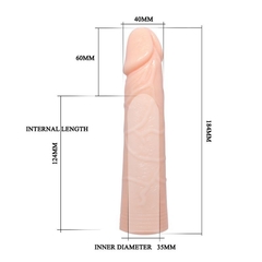 Funda Peneana Alargadora Simil Piel - comprar online