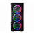 GABINETE GAMER ELITE CG-10W5 PAINEL DE VIDRO C/3 FAN KMEX - comprar online