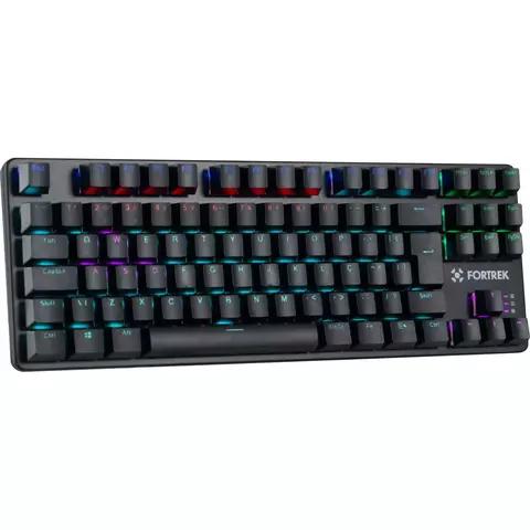 Teclado Gamer Mecânico Fortrek Black Hawk Compact Rainbow 75939
