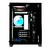 Imagem do Gabinete Gamer Liketec Cube Kirra, RGB, Mid Tower, Vidro Temperado, Black, Sem Fonte, Com 4 Fans 2033