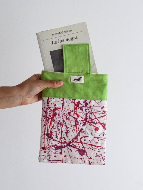 Porta Libro Pollock Manzana Red