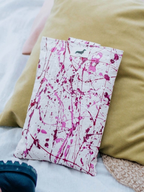 Porta Libro Pollock Rosa