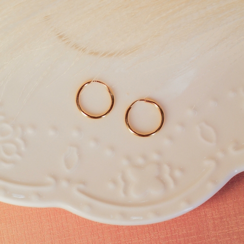 BRINCO ARGOLA P OURO 18K