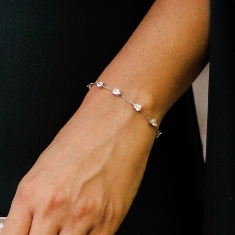 PULSEIRA GOTAS PRATA