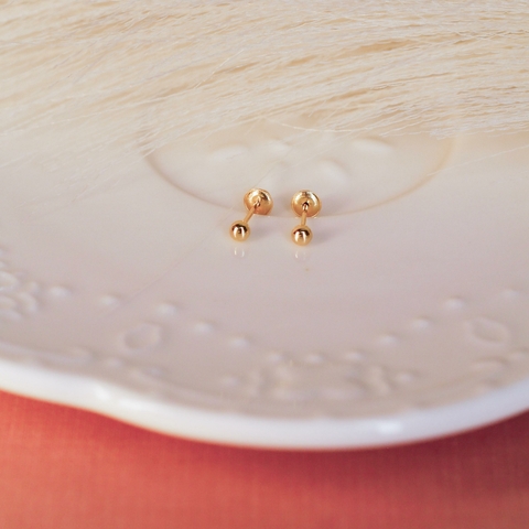 BRINCO BABY 2,5MM OURO 18K