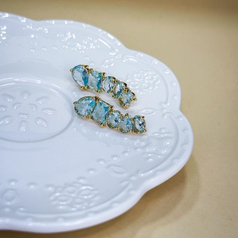 BRINCO GOTAS TOPÁZIO SKY