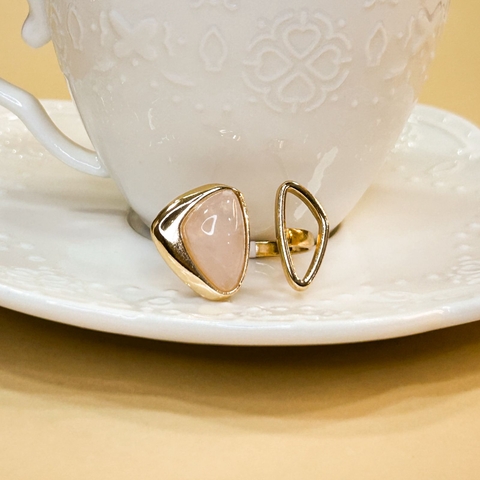 ANEL LÓTUS QUARTZO ROSA