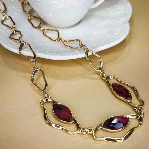 COLAR JARDIM RODONITA