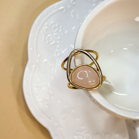 ANEL TULIPA QUARTZO ROSA