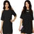 Imagen de Vestidos De Mujer Corto ! Remeron ¡ Vestido De Modal Art600