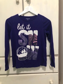 Blusinha Infantil da Land's End, tamanho M.