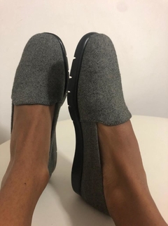 Sapatilha de tecido da Aerosoles  cinza ,tamanho 36. - comprar online