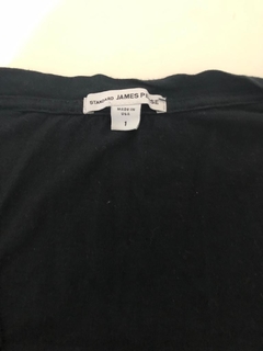 Blusinha manga longa da James Perse, tamanho 1 EUA, veste 36-39. - loja online