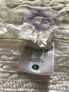 Blusinha da Motherhood, linha maternidade tamanho G - Brechó USA Rudge