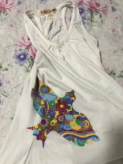 Blusinha infantil da Ragdoll & Rockets, tamanho 4. - Brechó USA Rudge