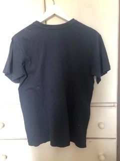 camiseta da hanes tamanho p azul marinho - loja online