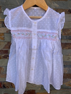 Blusa Plumetti bordado punto smock OFERTA111 - CelesteSmock
