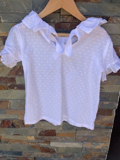 Blusa Blanca Plumetti OFERTA!! en internet
