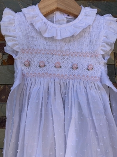 Vestido Plumetti flores rosas - comprar online