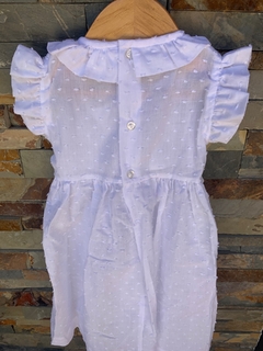 Vestido Plumetti flores rosas - CelesteSmock