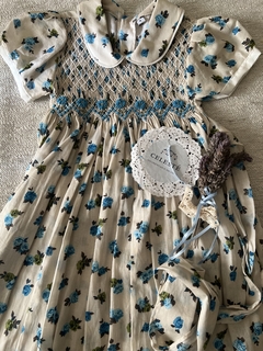 vestido punto smock