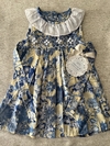 Vestido Voile punto smock