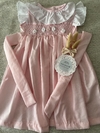 Vestido Voile punto smock