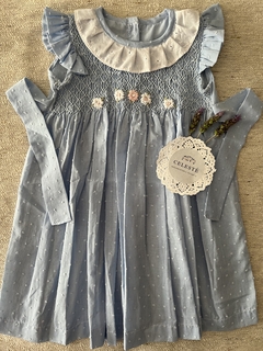 Vestido Plumeti punto smock - comprar online