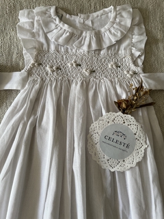 VESTIDOS DE VOILE BLANCOS - CelesteSmock