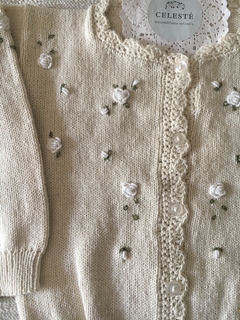 SAQUITOS DE HILO NATURAL - CelesteSmock