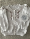 SAQUITOS Blancos bordados