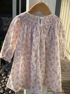 Vestido manga larga flores en internet