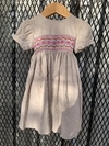 Vestido manga corta corderoy