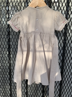 Vestido manga corta corderoy - comprar online