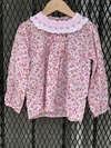 Blusa Punto Smock Flor de Cerezo