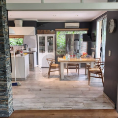 DIVISOR DE AMBIENTES EN ALUMINIO NEGRO - 1 hoja - tienda online