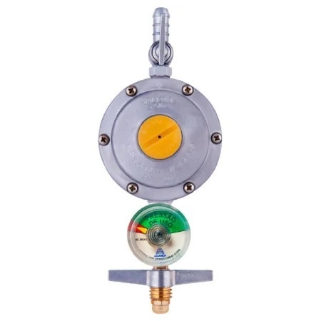 Regulador de pressão 2 Kg/h c/ manômetro