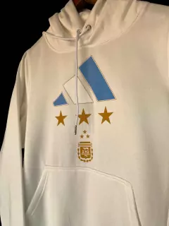 MOLETOM DA ARGENTINA EDIÇÃO CAMPEÕES- 22/23 Branco - comprar online