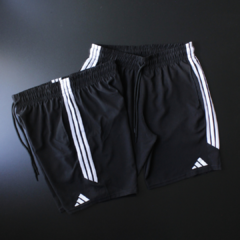 BERMUDA DRI-FIT ADIDAS PRETO- LINHA LATERAL