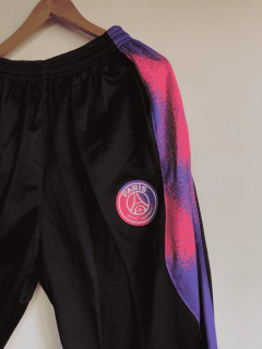 CALÇA PSG BLACK TANZANITE LOGO EMBURRACHADA - comprar online