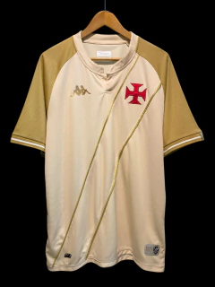 Vasco IIl 24/25 Kappa Masculina - Bege/ GOLD