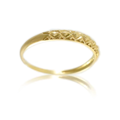 Aparador de Alianças feito com Ouro 18K - comprar online
