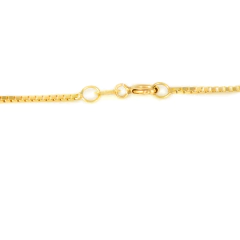 Corrente Feminina Veneziana feita com Ouro 18K na internet